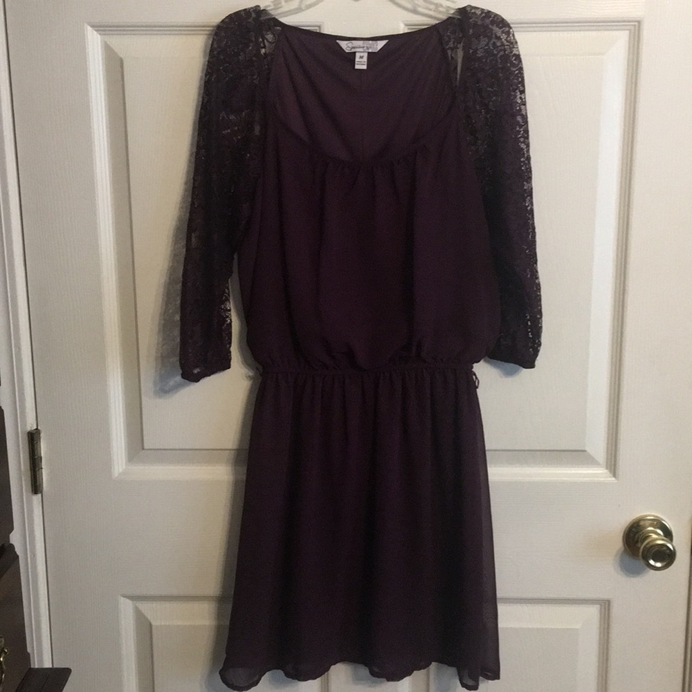 Purple dress
